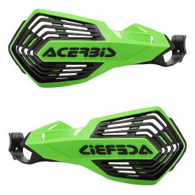 Paramani aperti ACERBIS verdi/neri K-Future KH per Kawasaki