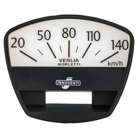 Quadrante contachilometri PREMIUM QUALITAT nero/bianco 140km/h