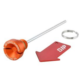 SIP Motoröl Einfüllschraube Matt Anodisiert Orange für Vespa LX/S i.e