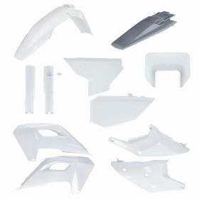 Kit carene 11 pezzi ACERBIS bianco/grigio per HUSQVARNA