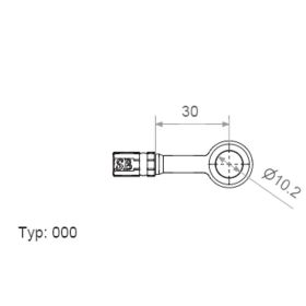 Raccordo ad anello JMT TYP000 inox 10mm 0