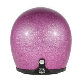 Jethelm 70'S Metalflake rosa