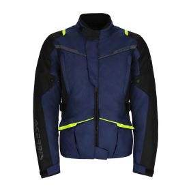Veste imperméable ACERBIS Dual Road en polyester approuvée x-travel bleu/jaune