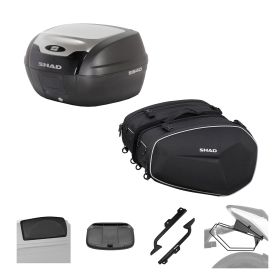 SHAD Kit SH40A Topcase und E48 Taschen SE für KTM Duke 125/200/390