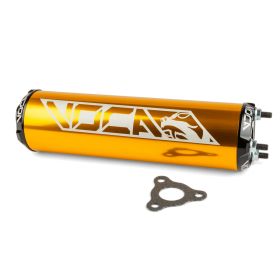 Voca Racing Schalldämpfer CNC Gold/Schwarz