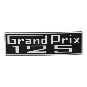 Targhetta CASA LAMBRETTA lamierati scudo Grand Prix 125