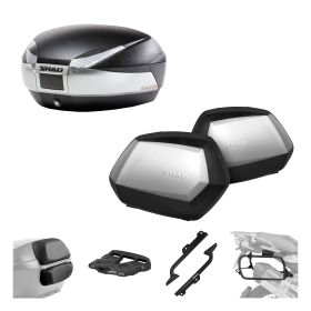 SHAD Komplettset SH48 titan und SH35 schwarz für CFMOTO 700 MT / Adventure