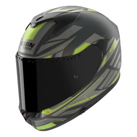 Nolan X-904 Casque Intégral UC ROMBO 349 Carbone Anthracite Vert Impulse