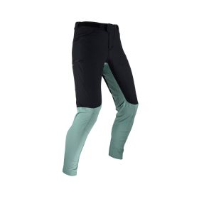 Pantaloni MTB LEATT Trail 2.0 comfort nero/verde poliestere elasticizzato 360°