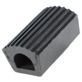 Brake pedal rubber PIAGGIO 40x20x25mm black 93100 for Vespa 125 V30-33