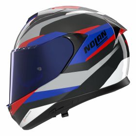 Nolan X-904 Casque Intégral UC CALIBRE QUIN 356 Carbone Anthracite Bleu Rouge