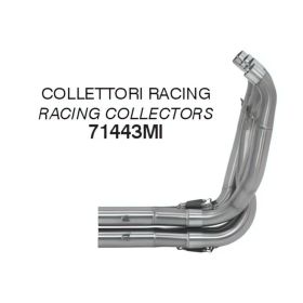 ARROW racing exhaust collector for Suzuki GSX-S