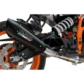 GPR New Grand Prix Evo Black Titanium Slip-on Exhaust homologated HUSQVARNA svartpilen 701