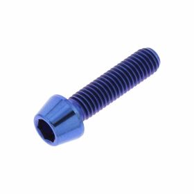 PRO-BOLT Conical Screw titanium M5x0.8 20mm anodized