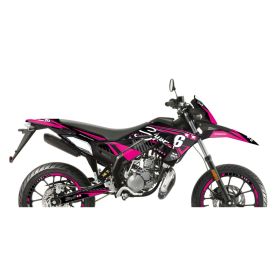Kit grafiche deco Stage6 rosa per Derbi X-treme 2018-2020