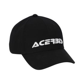 Cappellino ACERBIS nero in cotone con logo