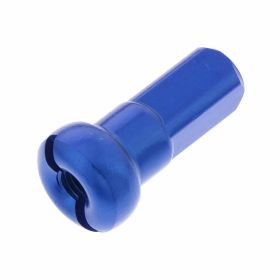 JMP 32 Vorderradnippel Blau Aluminium Kit