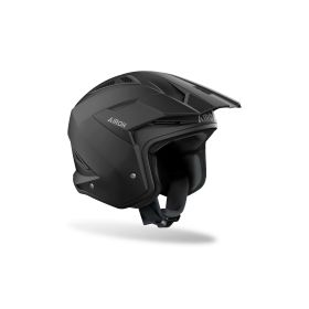 Casque Jet Trial AIROH TRR II Noir Mat