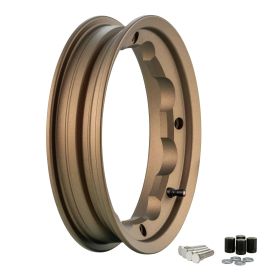 SIP Tubeless Rim 2.10x10 -2.7 200mm Bronze for Lambretta 125/200