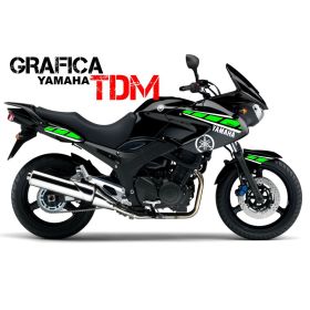IRIDEA DESIGN BRX-GRA-YAM-TDM-WH-GR Motorcycle decals