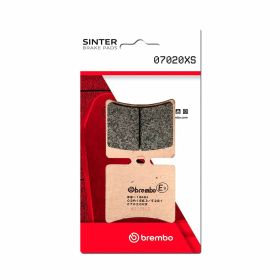 Plaquettes de frein arrière frittées BREMBO XS 07020XS paire