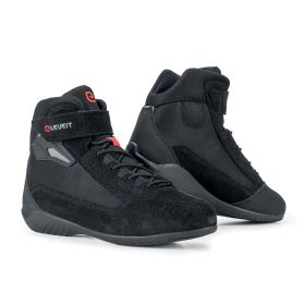 Chaussures moto sportives ELEVEIT FIGHTER noir transpirantes