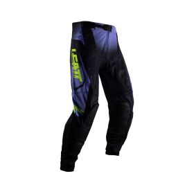 Pantalon moto LEATT Moto 4.5 Argon violet noir légers et respirants