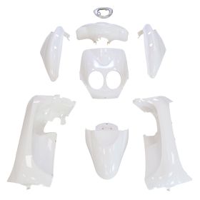 Kit de carénage TNT 8 pièces blanc brillant