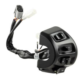 Interrupteur de déviation PIAGGIO gauche 1D005265 noir mat pour Vespa GTS/GTS Super
