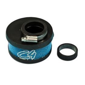 C4 blauer Luftfilter für Vergaser 19-21-24