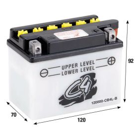 C4 CB4L-B Batterie
