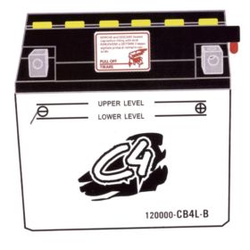 C4-Batterie mit Säure CB10L-B/SM