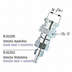 Raccords de tuyau de frein C4 B16292