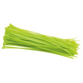 C4 Nylon grüne fluoreszierende Kabelbinder 2,5x200mm 100 Stück