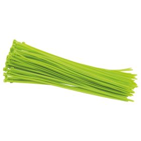C4 Neon Grün Nylon Kabelbinder 3,6x250mm 100 Stück