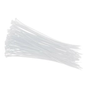 Weiße Nylon-C4-Kabelbinder 3,6x250mm 100 Stück