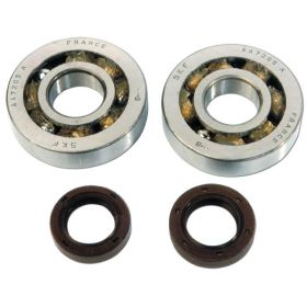 Kit cuscinetti albero motore C4 paraoli teflon per Piaggio/Gilera 50