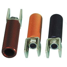 Paire de repose-pieds en aluminium C4 pour Rieju Supermotard
