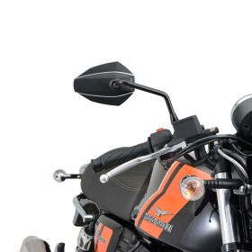 DAYTONA left-hand approved black handlebar mirror 89729