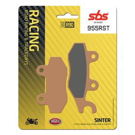 Paire de plaquettes de frein SBS composé fritté 955RST pour KAWASAKI Z ABS 400