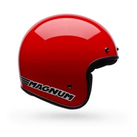 Jet Helmet Cafe Racer Bell Magnum Red