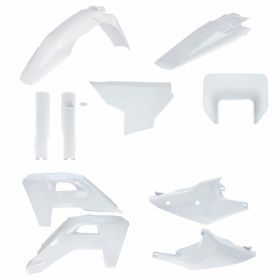 Kit carene 10 pezzi ACERBIS bianco per HUSQVARNA