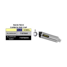 Race-Tech ARROW Aluminum End Kit and Catalytic Connector for Benelli TRK 502