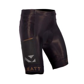 Pantaloncini MTB LEATT corti Endurance 5.0 nero taglio ergonomico UPF 50