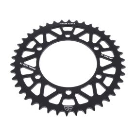 JT Crown 42 Zähne Teilung 520 Schwarz Aluminium JTA486.42BLK