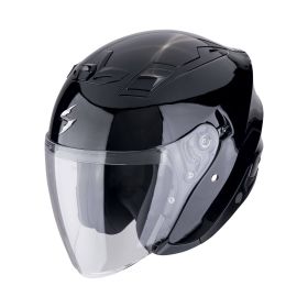 Casco jet urbano Scorpion EXO-Z1 Solid nero metallizzato