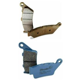Kit plaquettes frein avant Brembo authentique 07BB0359 arrière carbone céramique 07BB02CC