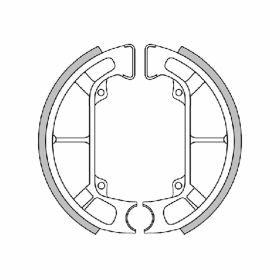 POLINI Bremsbeläge D.100X20mm