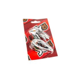 Frecce Str8 Wing Cromato/trasparente Arancio