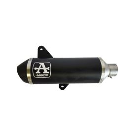 ARROW Urban Slip-On Rennschalldämpfer Dunkel Aluminium Piaggio Vespa GTS 300 HPE